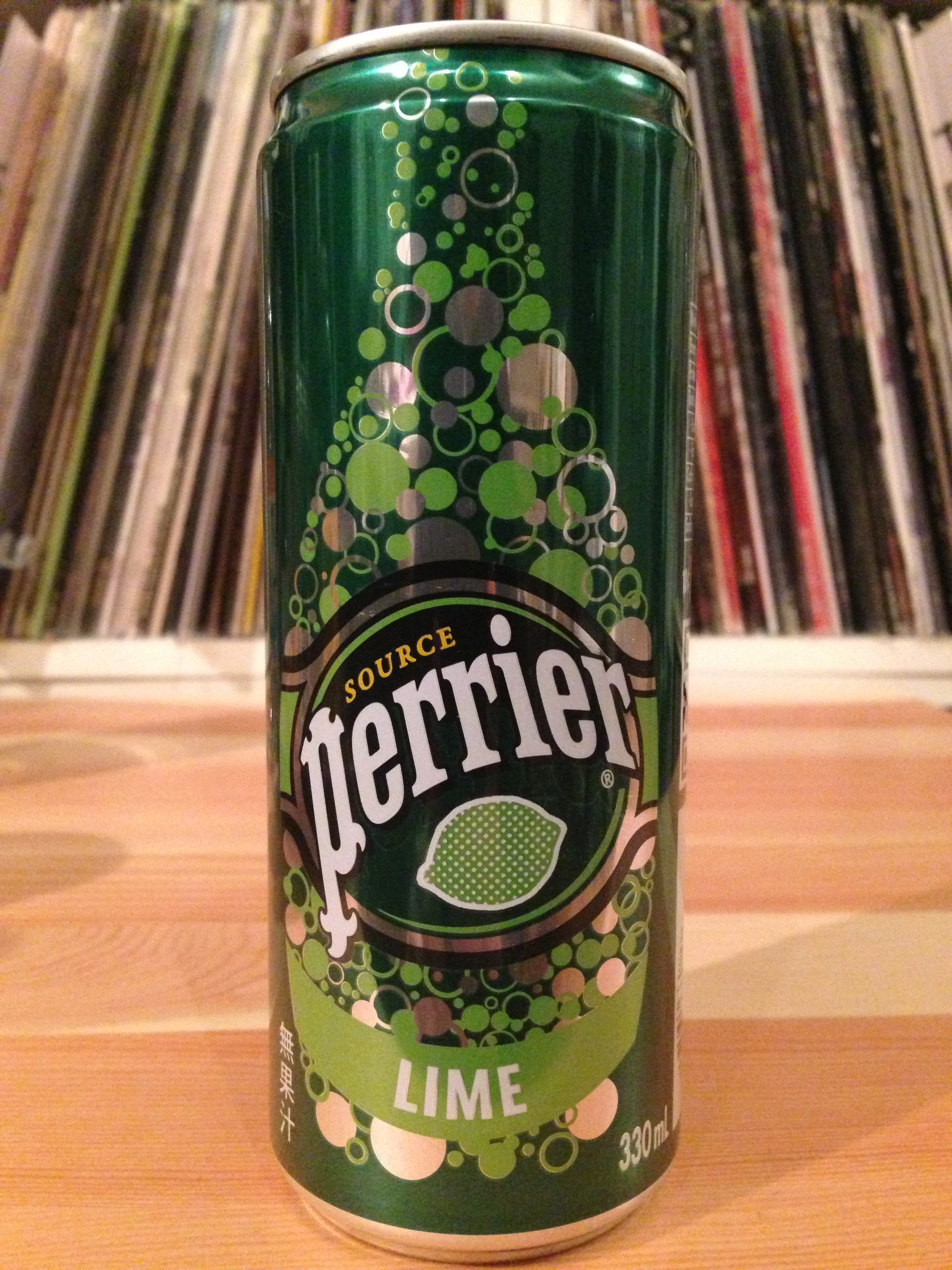 Perrier Lime 330缶 ライムフレーバー