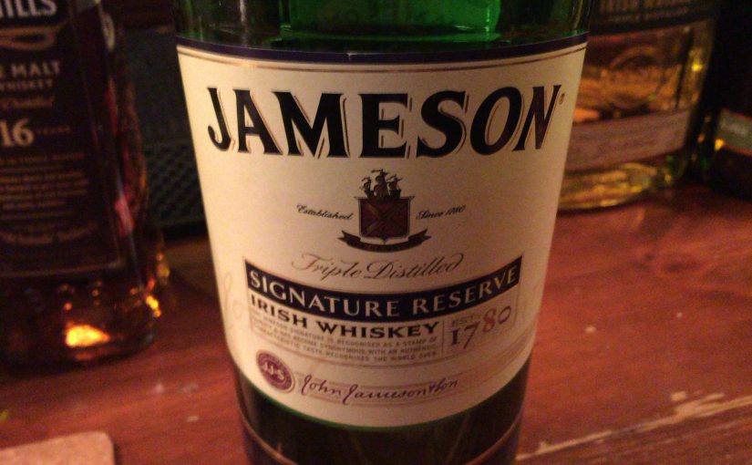 【オロロソ】ジェムソン・シグネチャーリザーブ（Jameson Signature Reserve）
